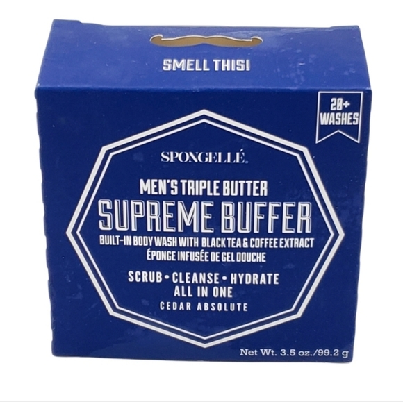 🆕️Spongelle Men's Supreme BufferCedar Absolute - Picture 1 of 2